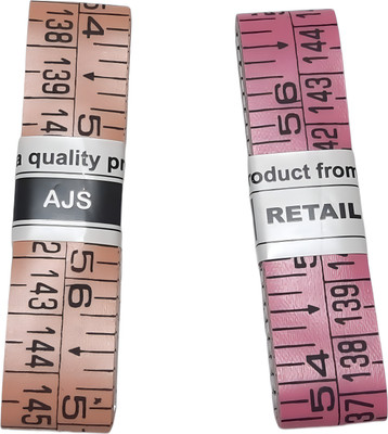 AtLoGs 2 PCS Soft Professional Tailor Measuring Tape Measurement Tape(152 cm)