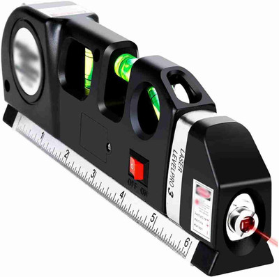 MIZO LV-03 Digital Distance Laser Level spirit level Meter PrO3 Leveller Measurement Tape(250 cm)