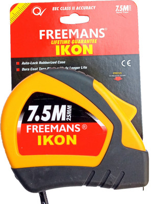 FREEMANS Professional Use Heavy Duty Hard Measurement Tape(7.5 m)