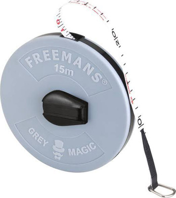 FREEMANS GREY MAGIC FIBRE GLASS TAPE 15M Measurement Tape(15 m)
