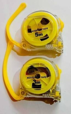 paliwalcreation 5 & 3 METER MINI POCKET SIZE MEASUREMENT TAPE COMBO Measurement Tape(5 m)