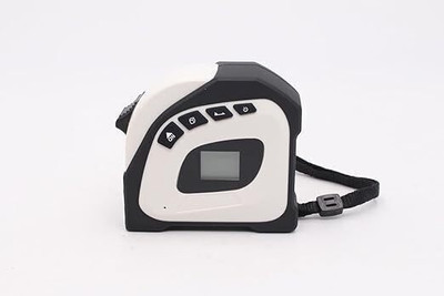 Tomahawk 2 in 1, 5M Laser Distance Meter Display On Backlit LCD Screen 16ft/5m Auto Lock Measurement Tape(5 m)