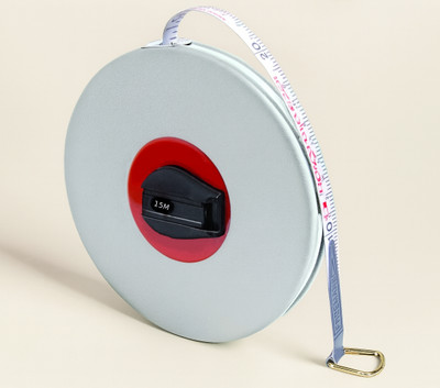 XTOOLS 15M | 50ft Fibreglass Tape, 13mm, Leatherette Grip, ABS Unbreakable Case Measurement Tape(15 m)