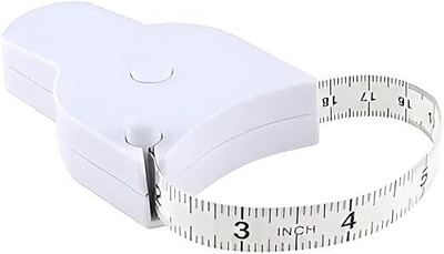 MSVTRADESS Self-Tightening Body Measuring Ruler,Retractable Double Scales Measurement Tape Measurement Tape(150 cm)