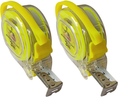 Inditrust 2pc Luck type Measuring Tape 3m Measurement Tape(3 m)