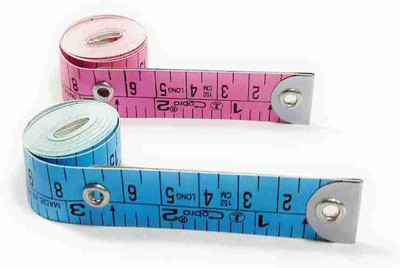 Jiyansh Traders 2 Pcs Inchi Tape Tailor Measuring Ruler Sewing Cloth Tailor Measurement Tape Measurement Tape(152 cm)