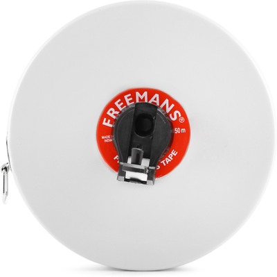FREEMANS FN-50 Fibreglass Leatherette Measuring Tape - 50 m Measurement Tape(50 m)
