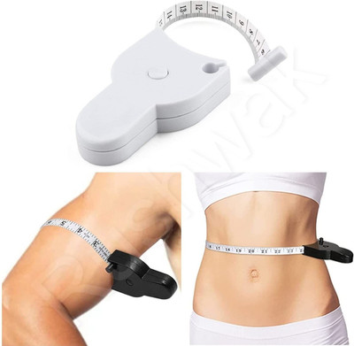 Adhvik Body Measuring Tape Retractable Inch Tape for Body with Lock Pin and Push Button Measurement Tape(150 cm)