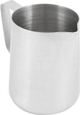 KMW Stainless Steel Pitcher Milk Frothing Cup with Scale | 2000 ML Measuring Cup(2000 ml)