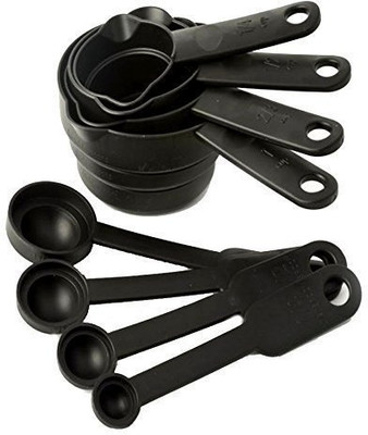 Royals 8pcs/Set Measuring Plastic Cup and Spoon Set Measuring Cup Set(240 ml)