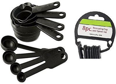 Inditradition 8 Piece Measuring Cup & Spoon Set - Multi Purpose Kitchen Tool Measuring Cup Set(100 ml)