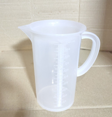 Widely Pure Measuring Jug 1000ml with Handle Transparent Plastic Measuring Cup(1000 ml)