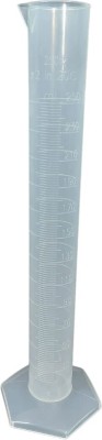 SBT Polypropylene Molded Hexagonal Base Measuring Cylinder (Pack of 1) Measuring Cup Set(250 ml)