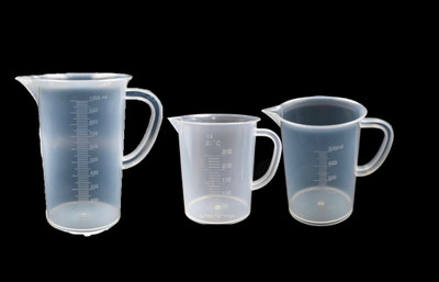 GVSSCO Measuring Cup 1000/500/250 ML for Kitchen and lab purpose Combo Measuring Cup Set(250 ml, 500 ml, 1000 ml)