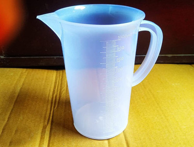 E&E Transparent Measuring Jug 1000ml Moulded in Polypropylene Measuring Cup(1000 ml)