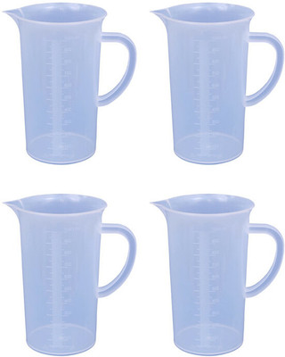 GVSSCO Plastic Measuring 1000 Ml Jug pack of 4 f Measuring Cup Set(1000 ml)