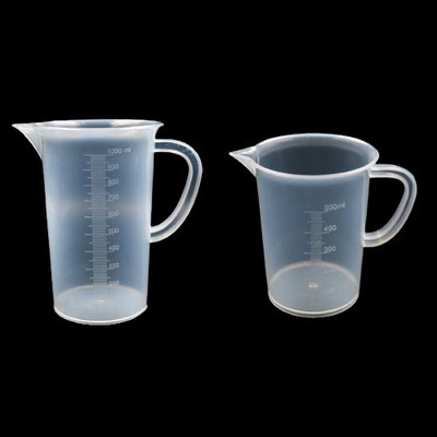 GVSSCO 1000ml & 500ml Jar Combo Pack Measuring Cup Set(1000 ml, 500 ml)