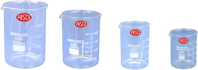 Pasco PASCOBGB512505S4 Measuring Cup Set(50 ml, 100 ml, 250 ml, 500 ml)