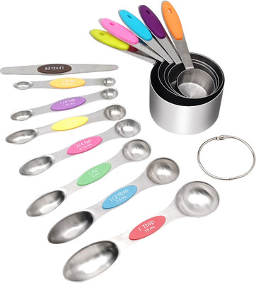 Zomei Stainless Steel Measuring Spoons and Cups Set Kitchen Tools Measuring Cup Set(79 ml)
