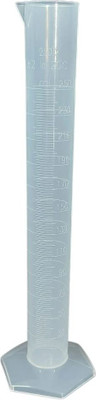 AANIJ Measuring Cylinder 250ml (Pack of 1) hexagonal base Measuring Cup(250 ml)