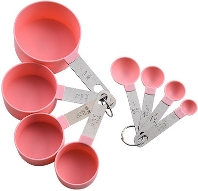 MobFest BPA Free, Food Grade Plastic Measuring Cup & Spoons for Measuring Cup Set(500 ml)
