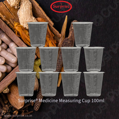 Surprise 100ml Measurement Cup-10 Pcs. Measuring Cup Set(100 ml)