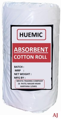 HUEMIC Cotton Roll 400g Preimium Quality For First Aid, Medical, Hospitals, Baby Care J Gauze Medical Dressing