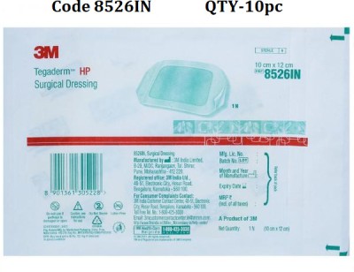 Ashni 3M Tegaderm HP 8526 Surgical size 10cm X 12cm Films Medical Dressing