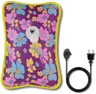 Bexzzor Electric Hot Water Bag with Auto Power Cut-off Heating Bag Pain Relief Warm Bag Back / Lumbar Support(Multicolor)