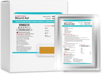 D-Fibroheal D-Fibroheal Wound Aid (9x21.5) Interactive dressings Medical Dressing(Pack of 1)