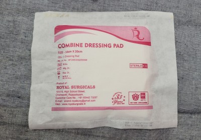 royal surgical Royal surgicals - 10cm x 20cm Interactive dressings Medical Dressing(Pack of 50)