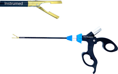 INSTRUMED Laparoscopic Vessel Sealer Cutter Forceps Small Bipolar Shears Instruments 17cm Medical Equipment Combo