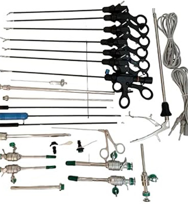 VSC Laparoscopic Surgery Complete Set 5mm Endoscopy Surgical Instrument Set 27Pcs Medical Equipment Combo