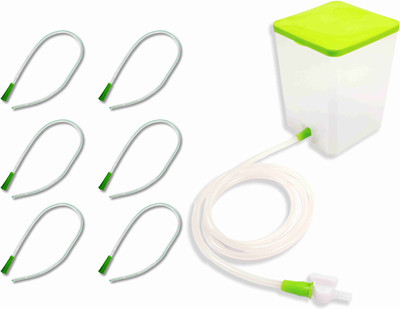 SWASTHYA SARVADA Enema kit for Adults Reusable & washable (Enema Set 1 & Individually Tube 5) Medical Equipment Combo