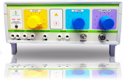 INSTRUMED Cautery Machine 300W Analog Model Bipolar Electrosurgical Generator Unit Set Medical Equipment Combo