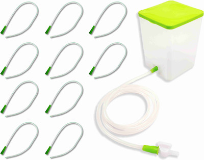 SWASTHYA SARVADA Enema kit for Adults Reusable & washable (Enema Set 1 & Individually Tube 9) Medical Equipment Combo