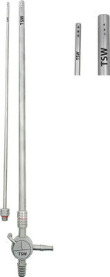 tsw Laparoscopic Two Way Suction Irrigation Cannula 10-5mm Thumb Control Medical Equipment Combo