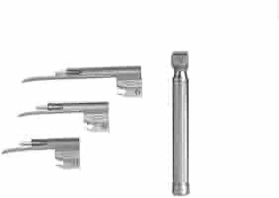 hospiclub Laryngoscope LED Pediatric Set of 3 with Executive Case Medical Combo Medical Equipment Combo