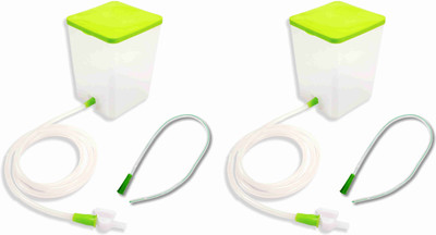 SWASTHYA SARVADA Enema Kit 1500 ML for Home use with Instruction Set 1 & Individually Tube 2 Medical Equipment Combo