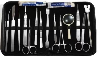 ARINEO Dissection Kit Big IN BLACK POUCH Medical Equipment Combo