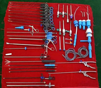 VSC Laparoscopic Instruments Surgery Set Laparoscopy Endoscopy Forceps 36pc Medical Equipment Combo