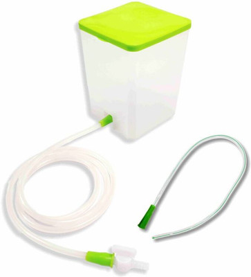 SWASTHYA SARVADA PVC Enema Kit 1500 ML for Home use with Instruction Medical Equipment Combo