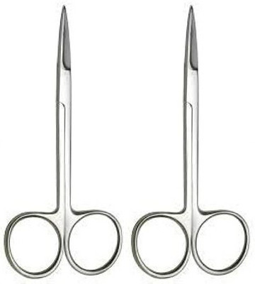 ARINEO Iris Scissors Straight Size 4 set of 2 Medical Equipment Combo