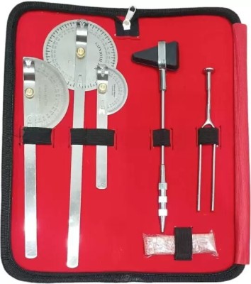 Forgesy goniometer & knee Hammer + measuring tape kit Medical Equipment Combo