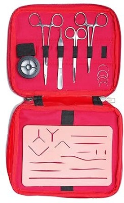 ARINEO Complete Suture Practice Kit for Medical Students Surgical Plier(Silicone)