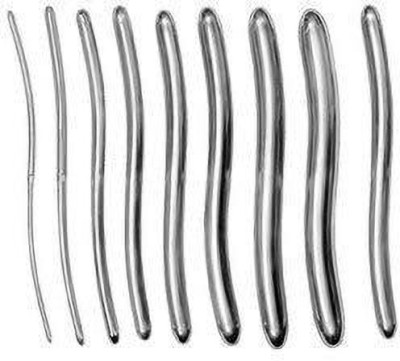 TRU BIOLOGY Hegar Cervix Dilators Set Of 8 Double Ended Medical Equipment Combo