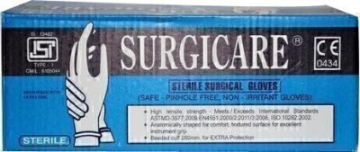 SURGICARE Sterile Size 7 Latex, Rubber Surgical Gloves (Pack of 50)___(25 PAIR) Latex, Rubber Surgical Gloves(Pack of 50)