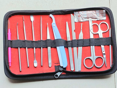 INSTRUVA DISECTION INSTRUMENT SET OF 14 PCS Utility Forceps