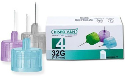 GLOMOOV | DispoVan Pen Needles | Medical Needle(Mullti Color)