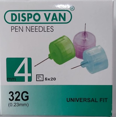 DISPOVAN Insulin Pen Needle Universal Fit Medical Needle(White)